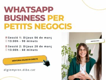 Mentoria: WhatsApp Business per petits negocis