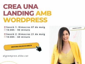 Mentoria: Crea una landing amb WordPress